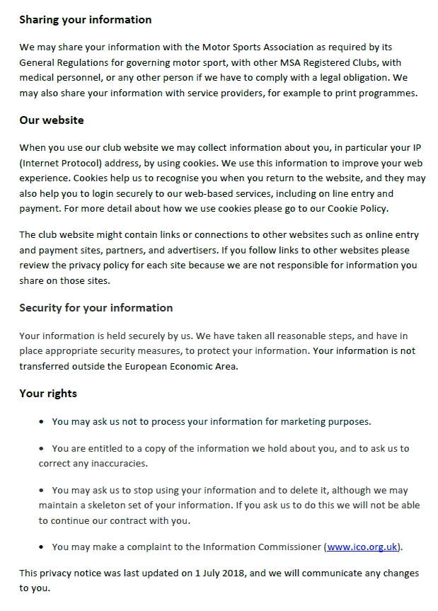 MMRC Privacy Policy